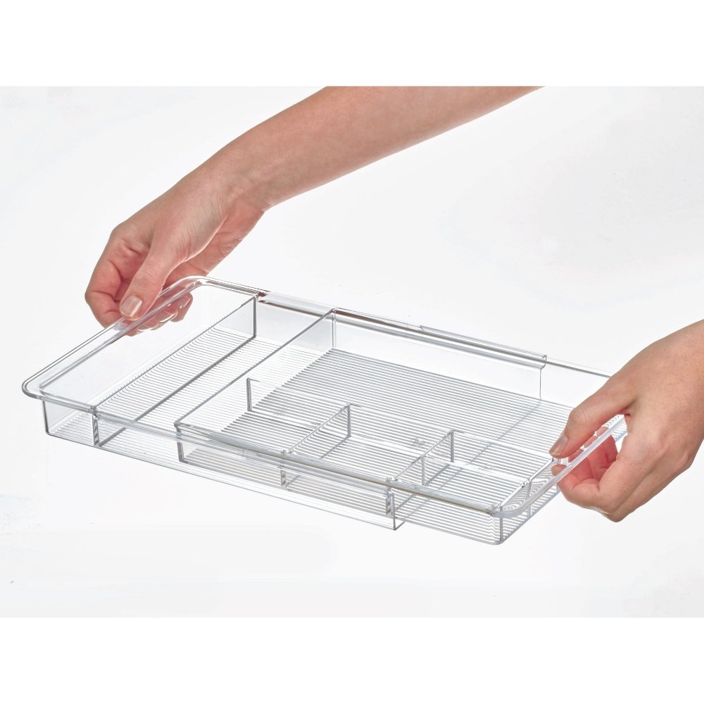 iDesign LINUS - Schubladen Organizer KLAR - ausziehbar - BINS AND BOXES